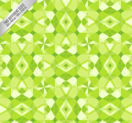 Green abstract pattern seamless background vector material