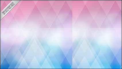 Dream geometric background vector material