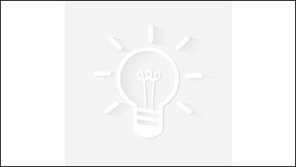 Creative white bulb vector material