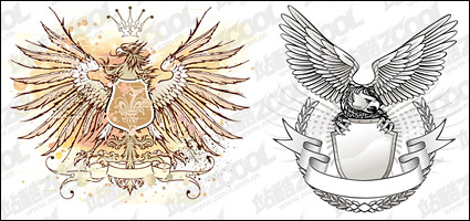 Eagle vector design material