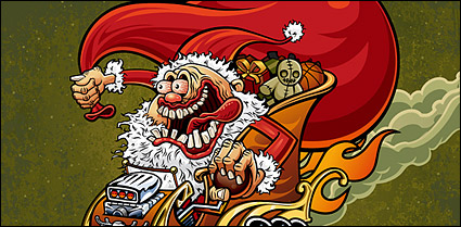 Crazy Christmas old material