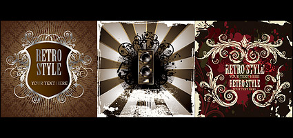 Continental tread pattern vector material shield speaker