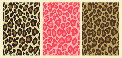 Multi-color leopard vector material