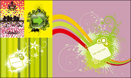 element vector pattern material