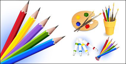 Vector drawing material supplies