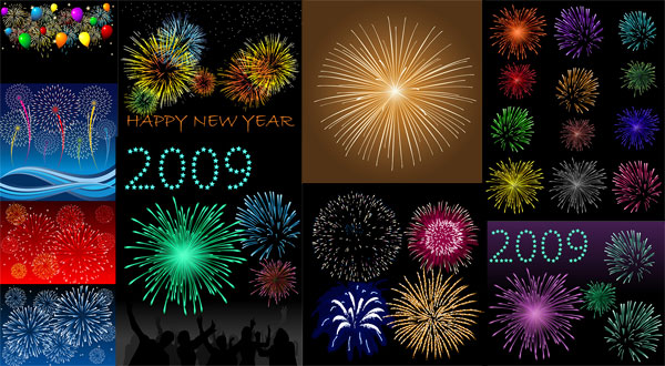 Fireworks Festival, Chinese New Year vector