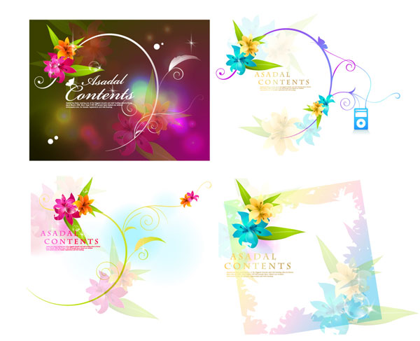 Dream Flower Vector-1