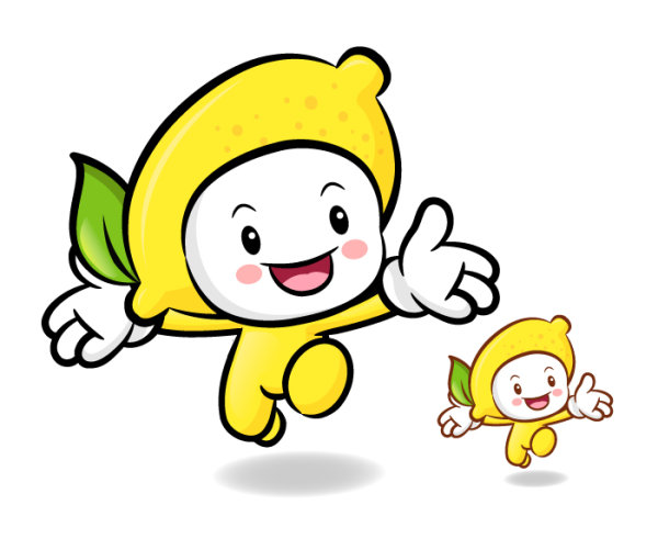 Love the cartoon super fruit Vector 10