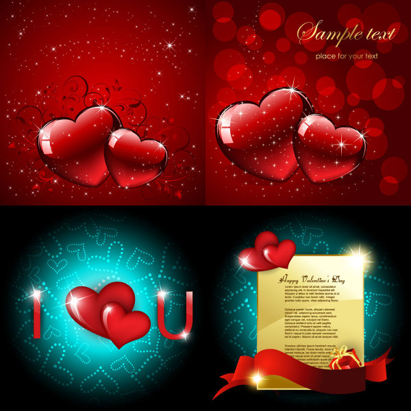 Bright love - Vector