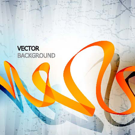 Colorful 3D illustration background vector material -22