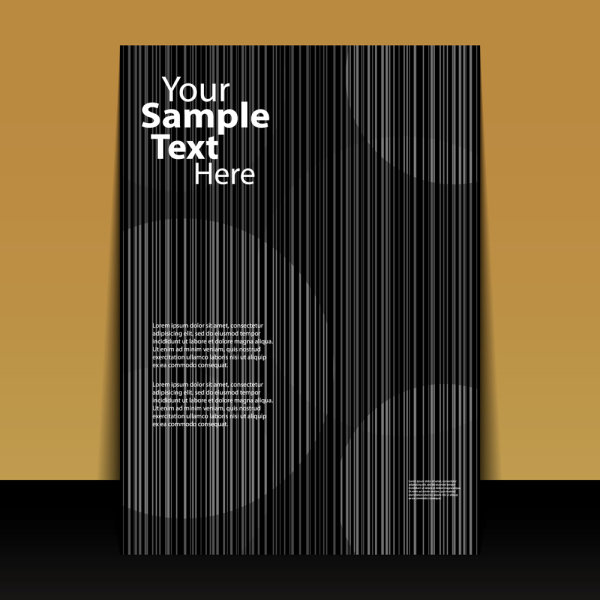 Messy lines background material 01 - vector