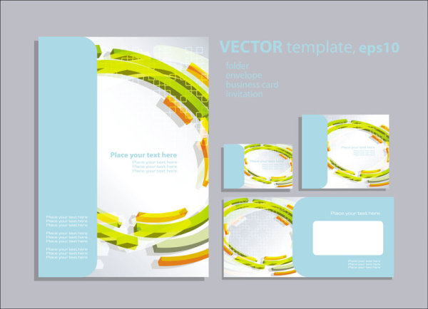 Foreign book design 01 - Vector
