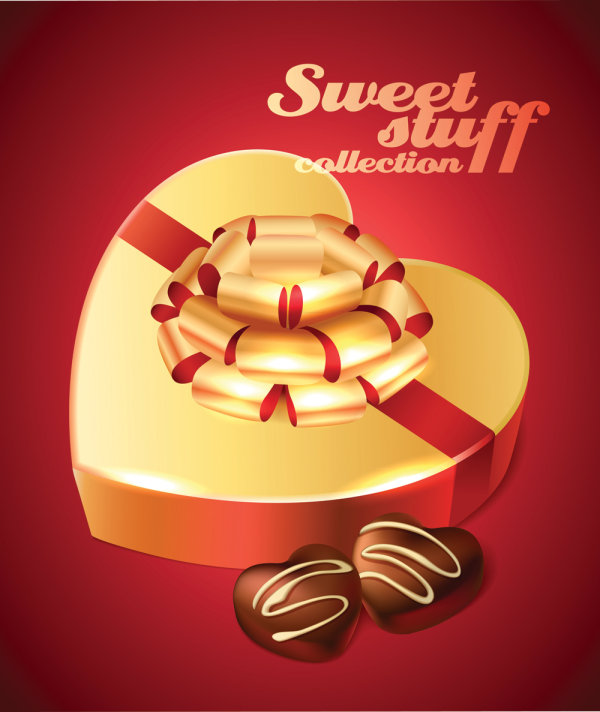 The desserts material 01 - vector