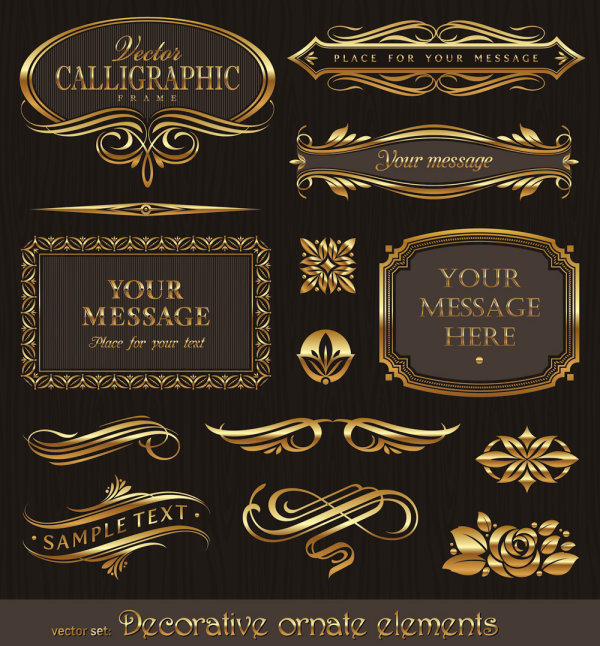 European classic pattern 02 - vector