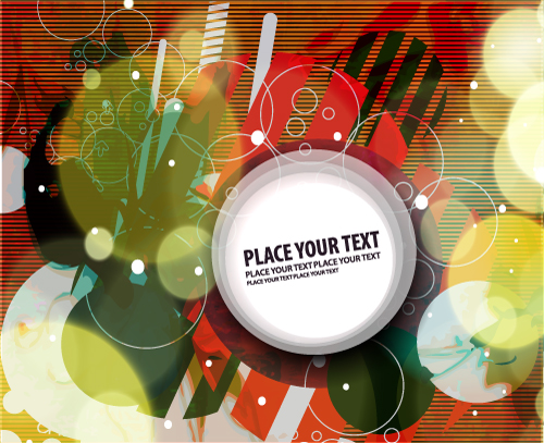 Elements of the trend 02 - vector material