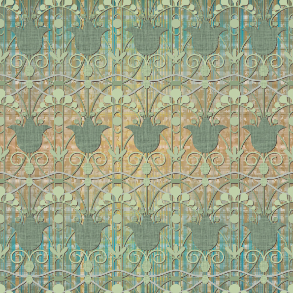 Exquisite pattern background 02 - vector material