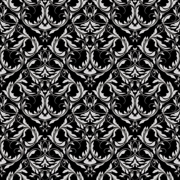 European pattern background 01 - vector