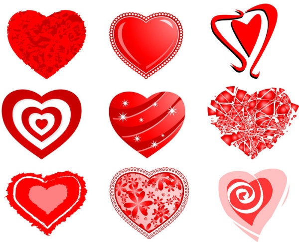 Hearts - vector material��