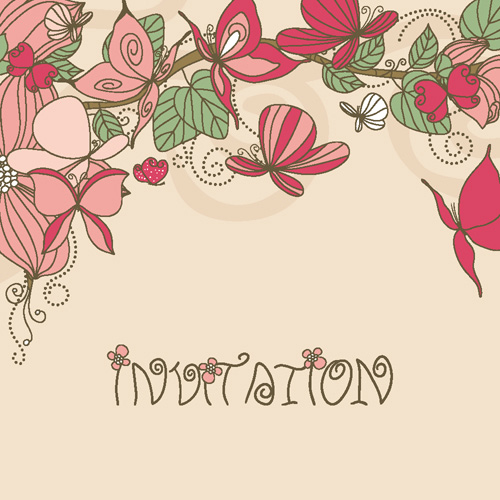 Flower patterns 03 - vector material