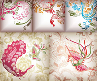 Phoenix pattern vector material