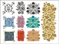 Classic Vector Background Shading