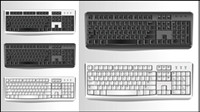 Computer Accessories 02-- vector material