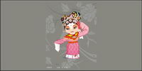 Q version of Peking Opera characters-3