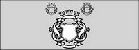 Shield crown banner