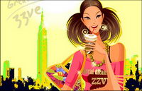 Fashion beautiful women