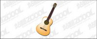 Guitar vector material