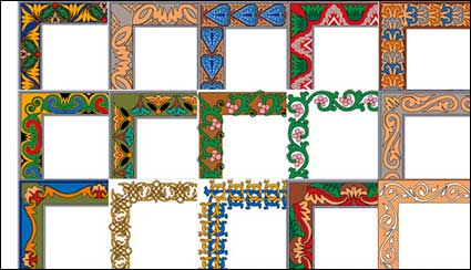 Simple practical border vector Series -4 (47P)