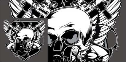 Vector combination T shirt printing