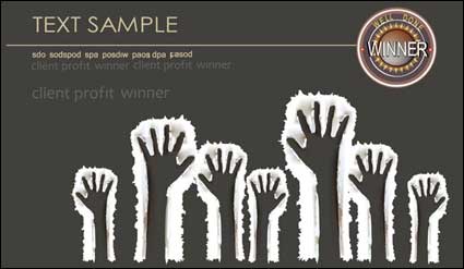 Paper fingerprint vector material
