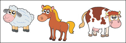 Cartoon vector material