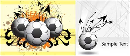 Football Theme King vector material