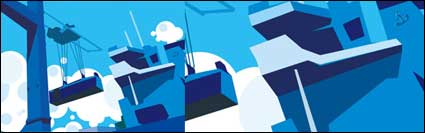 Terminal Industrial vector