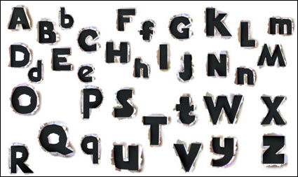 [letter]Paper tearing effect vector source material