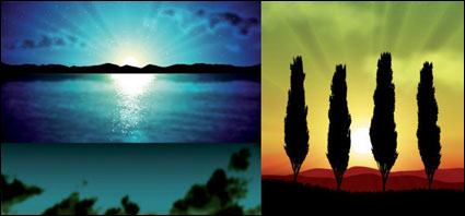 5 Vector realistic scenery