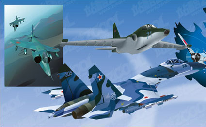 4 fighter vector material