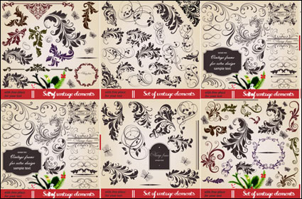 Exquisite vector patterns Totem