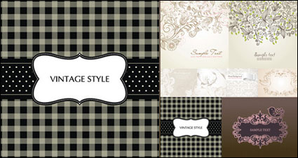 Elegant pattern material