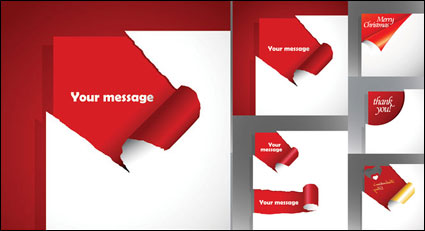 Torn paper vector material