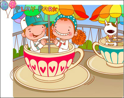 Bulk of the girls living vector 10