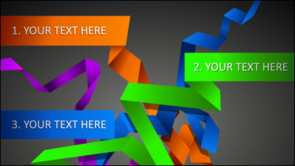 Beautiful color of typesetting material 04-- vector material