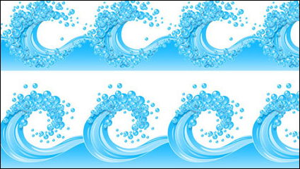 Cartoon spray patterns 01 - Vector