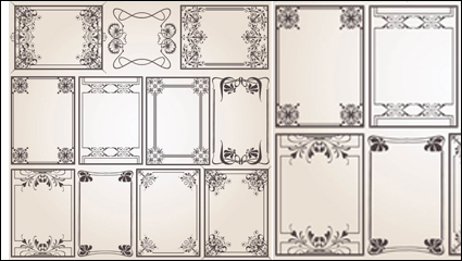 Old border pattern - Vector