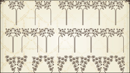 European classic pattern 01 - Vector