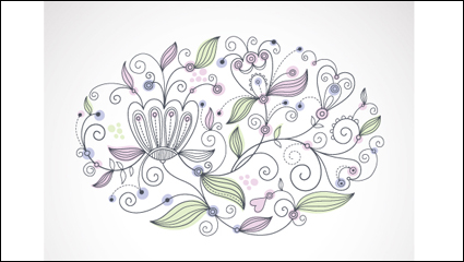 Fine background pattern 02 - vector