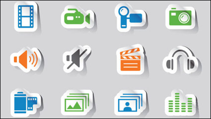 Simple and practical icon 04 - vector