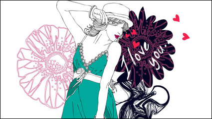 Fashion beauty - vector